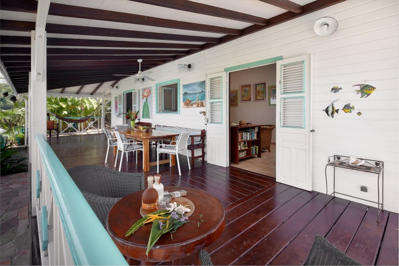 La terrasse de 45 m²